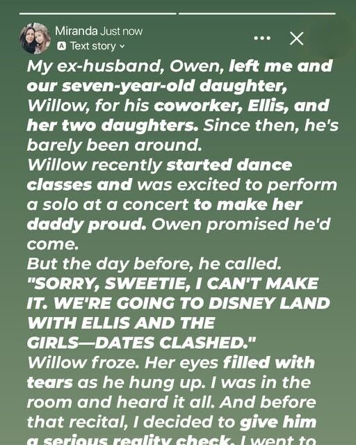 Ex Skipped Daughter’s Recital for Disney Trip with Stepdaughters – I Was Furious & Gave Him a Reality Check