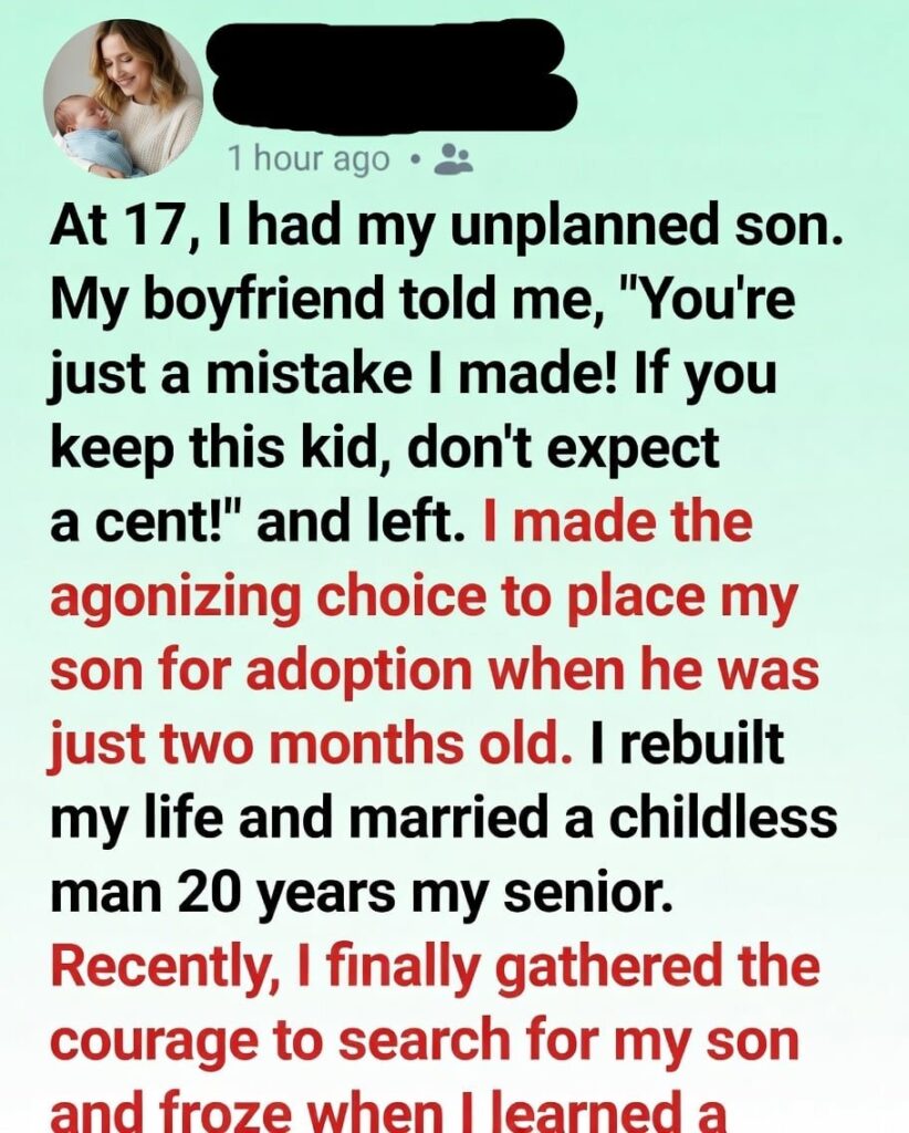 I Gave My Baby Up for Adoption at 17—Decades Later I Discovered the Truth